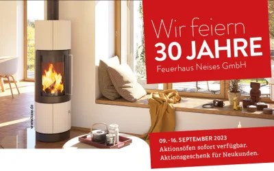 Wir feiern 30 JAHRE Feuerhaus Neises GmbH