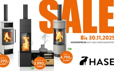 Herbstaktion bei HASE-Kaminöfen – Vorfreude auf gemütliche Wintertage